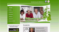 Desktop Screenshot of brennesseln.at